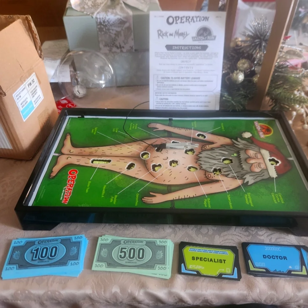 Rick and Morty Anatomy Park Special Edition Game - Multicolor